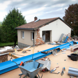 Extension de maison avec véranda-salle à manger Issoire